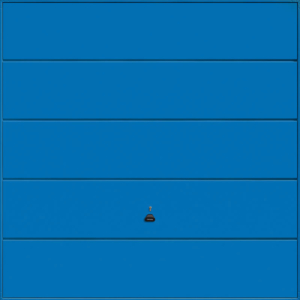 Ascot Signal Blue Garage Door