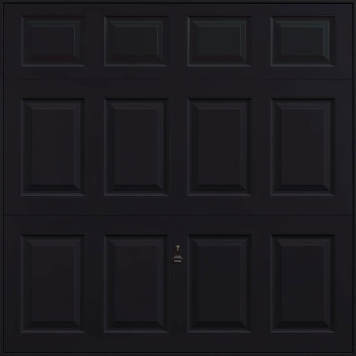 Beaumont Jet Black Garage Door