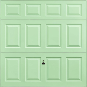 Beaumont Pastel Green Garage Door