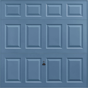 Beaumont Pigeon Blue Garage Door