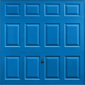 Beaumont Single Blue Garage Door
