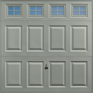 Beaumont Windows Stone Grey Garage Door