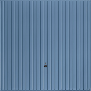 Carlton Pigeon Blue Garage Door