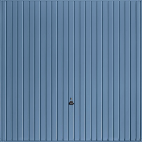 Carlton Pigeon Blue Garage Door