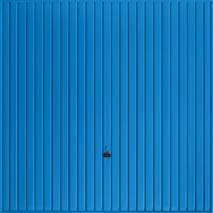 Carlton Signal Blue Garage Door