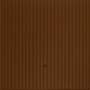 Carlton Terra Brown Garage Door