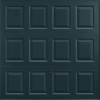 Georgian Anthracite Grey Garage Door