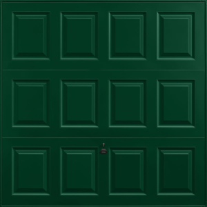 Georgian Fir Green Garage Door