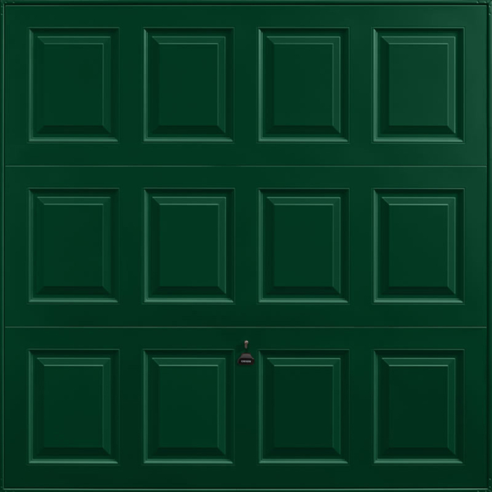 Georgian Fir Green Garage Door