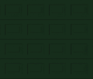 Georgian Fir Green Sectional Garage Door