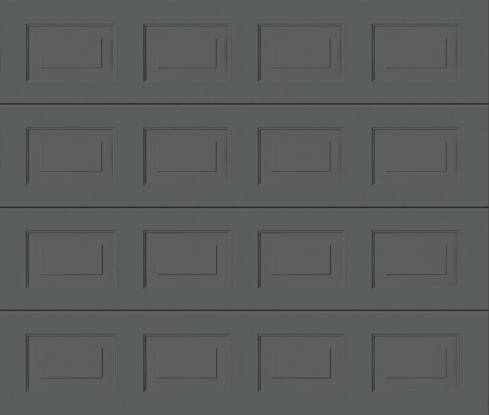 Georgian Grey Aluminium Sectional Garage Door