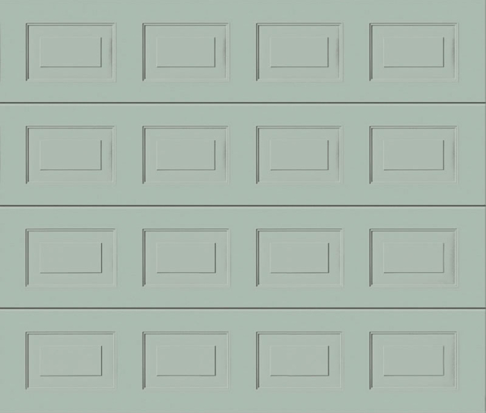 Georgian Light Grey Sectional Garage Door