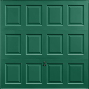 Georgian Moss Green Garage Door