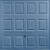 Georgian Pigeon Blue Garage Door