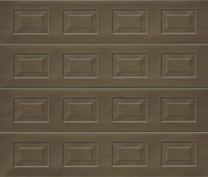 Georgian Terra Brown Sectional Garage Door