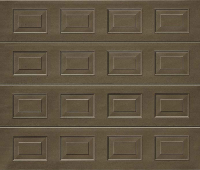 Georgian Terra Brown Sectional Garage Door