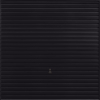 Horizon Jet Black Garage Door