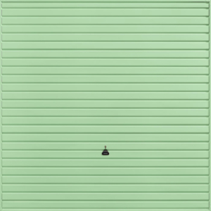 Horizon Pastel Green Garage Door
