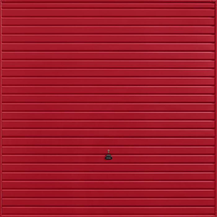 Horizon Ruby Red Garage Door