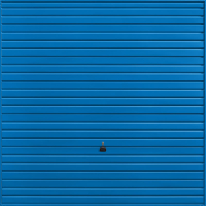 Horizon Signal Blue Garage Door