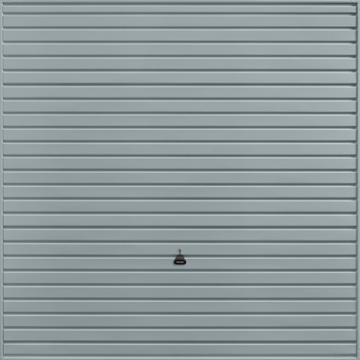 Horizon Window Grey Garage Door