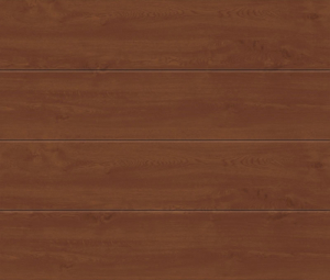 Linea Large Golden Oak Sectional Garage Door
