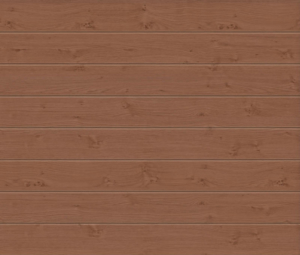 Linea Medium Winchester Oak Sectional Garage Door