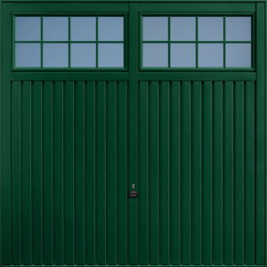 Salisbury Fir Green Garage Door