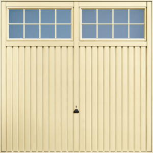 Salisbury Light Ivory Garage Door