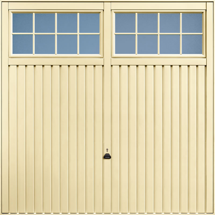 Salisbury Light Ivory Garage Door