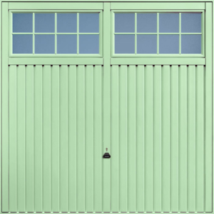 Salisbury Pastel Green Garage Door