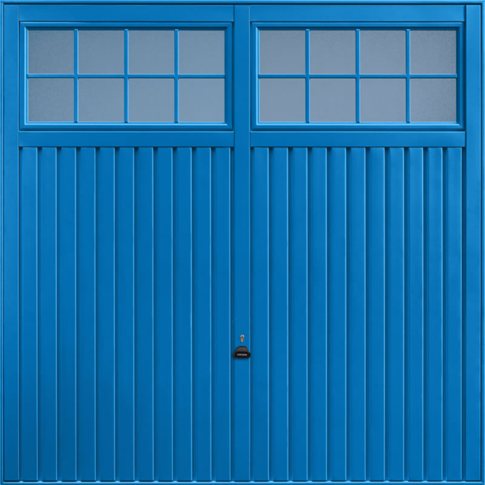 Salisbury Signal Blue Garage Door