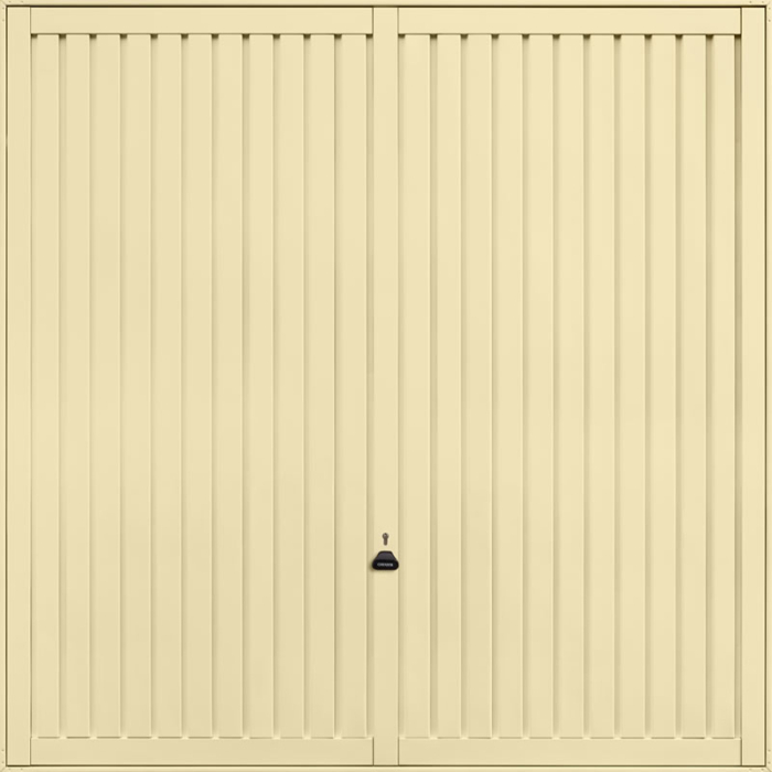 Sutton Light Ivory Garage Door