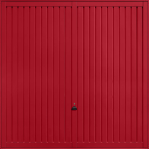 Sutton Ruby Red Garage Door