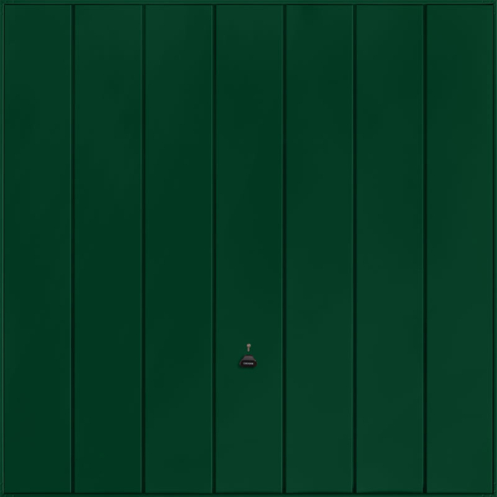 Windsor Fir Green Garage Door