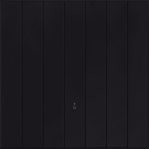 Windsor Jet Black Garage Door