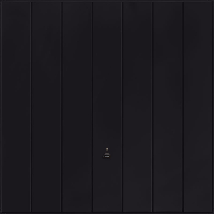 Windsor Jet Black Garage Door