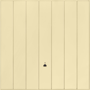Windsor Light Ivory Garage Door