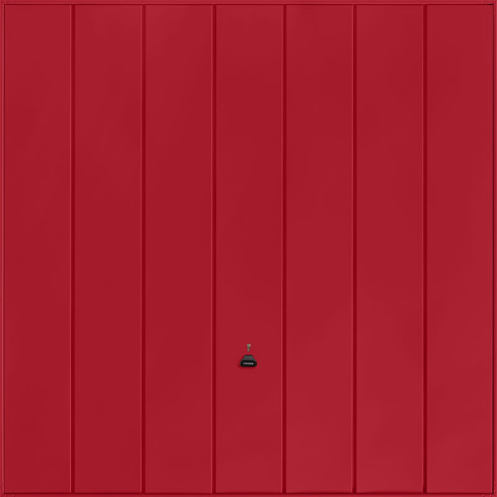 Windsor Ruby Red Garage Door