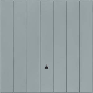 Windsor Window Grey Garage Door