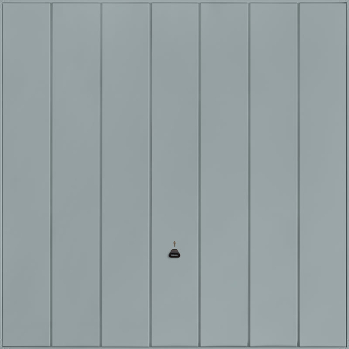 Windsor Window Grey Garage Door