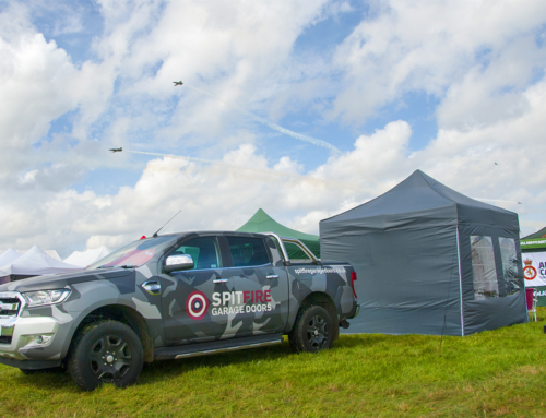 Spitfire Garage Doors at Biggin Hill Airshow 2019