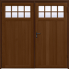 Ashton Antique Oak Side Hinged Garage Door