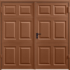 Beaumont Clay Brown Side Hinged Garage Door