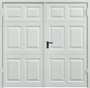 Beaumont Light Grey Side Hinged Garage Door