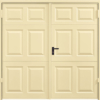 Beaumont Light Ivory Side Hinged Garage Door