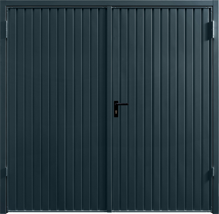 Carlton Anthracite Grey Side Hinged Garage Door