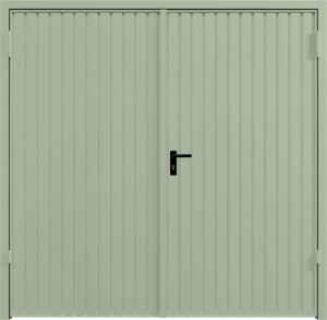Carlton Chartwell Green Side Hinged Garage Door