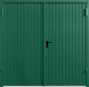 Carlton Moss Green Side Hinged Garage Door