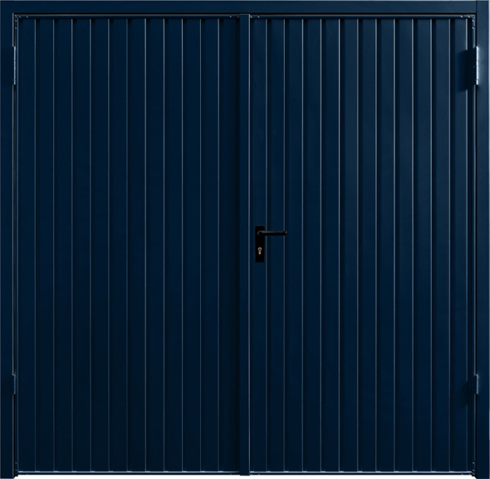 Carlton Steel Blue Side Hinged Garage Door